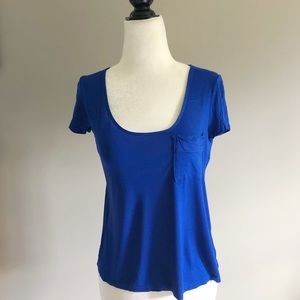 Wilfred Blue Top w/breast pocket